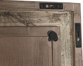 Τοίχο καθρέφτη Home ESPRIT Φυσικό Σύγχρονη 76 x 4 x 183 cm