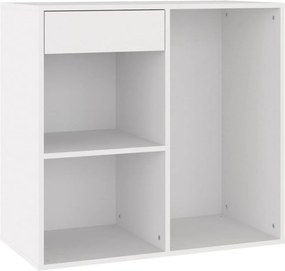 vidaXL Ντουλάπι Καλλυντικών Λευκό 80 x 40 x 75 εκ. από Επεξ. ξύλο