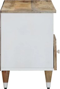 ντουλάπι τηλεόρασης vidaXL 100x33,5x46 cm μασίφ ξύλο Mango