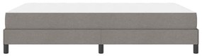 vidaXL Κρεβάτι με ελατήρια με στρώμα Taupe 160 x 200 cm ύφασμα