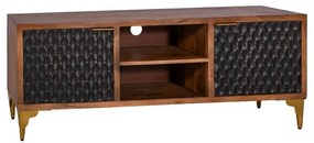 Έπιπλο Τηλεόρασης Amrita Fylliana Καφέ 140x40x55 εκ. 140x40x55 εκ.