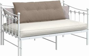 vidaXL Μαξιλάρι Πλάτης Taupe 120 x 50 cm Ύφασμα Μικροΐνας