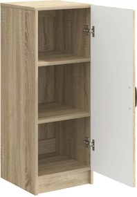 vidaXL Πλαϊνό γραφείο Sonoma Δρυς 33 x 34,5 x 87 εκ.