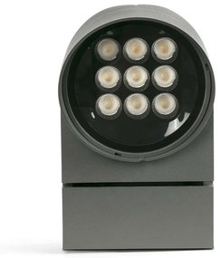 Φωτιστικό Τοίχου Muur 210 71770 LED 21W 3000K 36D 1337lm IP65 13x21cm Dark Grey Faro Barcelona