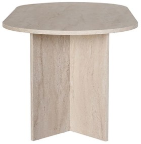 Τραπέζι Sablin Megapap χρώμα travertine 180x89,5x75εκ.