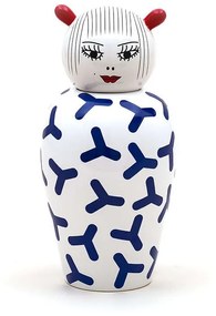 Βάζο Canopie Zoé Blue-White Seletti Porcelain