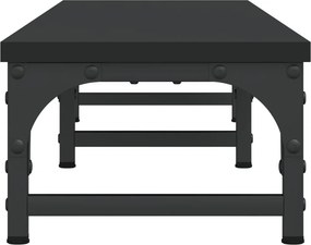 vidaXL Βάση Οθόνης Μαύρη 105 x 23 x 15,5 εκ. από Επεξεργασμένο Ξύλο