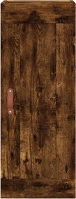 vidaXL Ντουλάπι Καπνιστή δρυς 34,5x34x180 εκ. από Επεξεργασμένο Ξύλο