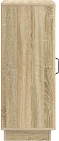 vidaXL Πλαϊνό γραφείο Sonoma Δρυς 33 x 34,5 x 87 εκ.