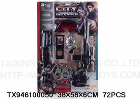 Σετ αστυνομικού με όπλο &amp; αξεσουάρ - 633 - 917274