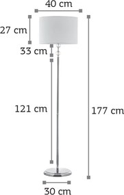 Φωτιστικό δαπέδου InLight 45360-Χρυσό
