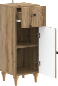 vidaXL Ντουλάπι Αποθήκευσης Μπάνιου ALKMAAR Artisan Δρυς