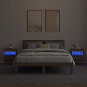 vidaXL Βάσεις τηλεόρασης 2 pcs Artisan Oak Επεξεργασμένο ξύλο