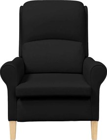 vidaXL Πολυθρόνα Μαύρο 76 x 94 x 102 εκ. ύφασμα