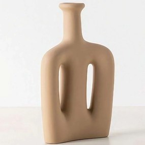 Βάζο 963DNL1214 15x5x27cm Brown Aberto Design Ceramic