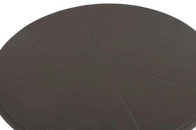Τραπέζι μπάρ TERRIN Στρόγγυλο Πολυπροπυλενίου Dark Olive Green Φ61x107Υ εκ. 61x61x107 εκ.