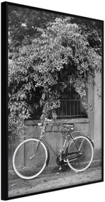 Αφίσα - Bicycle with White Tires - 20x30 - Μαύρο - Χωρίς πασπαρτού