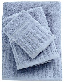 Πετσέτες Best 0750 (Σετ 3τμχ) Blue Das Home Towels Set 70x140cm 100% Βαμβάκι