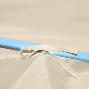 vidaXL Τέντα Εκδηλώσεων με 8 Τοιχώματα Πτυσσόμενη Pop-Up Κρεμ 870x291x315 εκ.
