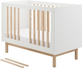 Βρεφικό Κρεβάτι Miloo-60x120-Λευκό