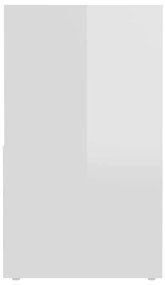 Έπιπλο Τηλεόρασης Γυαλιστερό Λευκό 149x30x52 εκ. Μοριοσανίδα - Λευκό