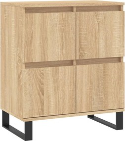 vidaXL Συρταριέρα Sonoma Δρυς 60x35x70 εκ. Επεξεργασμένο Ξύλο