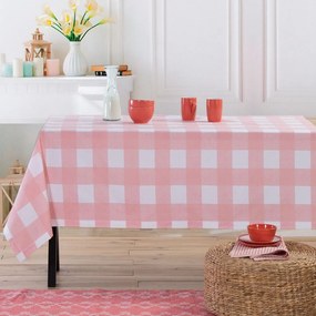 Τραπεζομάντηλο Αλέκιαστο Henry Coral Nef-Nef 140Χ140 100% Cotton