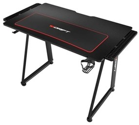 Γραφείο GAMING DRIFT DRDZ75 Μαύρο Μαύρο/Κόκκινο 100 x 60 cm