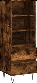 vidaXL Ντουλάπι Καπνιστή Δρυς 40x36x110 εκ. από Επεξεργασμένο Ξύλο