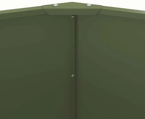 vidaXL Γλάστρα Ελιά Πράσινη 60 x 60 x 50 εκ Ατσάλι