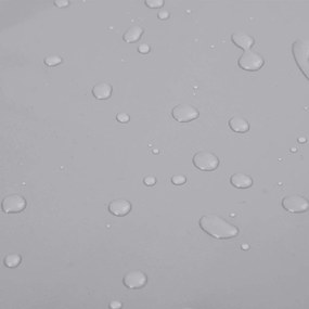 vidaXL Μουσαμάς Γκρι 650 γρ./μ.² 4x6 μ.