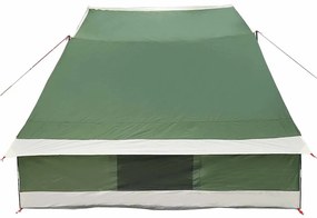vidaXL Σκηνή Camping Πράσινο 282 x 225 x 154 εκ Πολυεστέρας