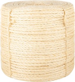 vidaXL Σχοινί 6 χιλ. 25 μ. από 100% Σιζάλ
