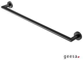 Πετσετοκρεμάστρα 60 εκ.Geesa Nemox Black Matt 6507/60-400