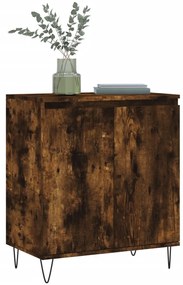 vidaXL Ντουλάπι Καπνιστή Δρυς 60x35x70 εκ. από Επεξεργασμένο Ξύλο
