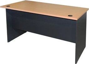 ΓΡΑΦΕΙΟ ΕΠΑΓΓΕΛΜΑΤΙΚΟ ABELINA 150x75x75 HM2016.01 ΓΚΡΙ-ΟΞΙΑ