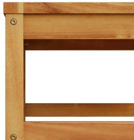 vidaXL Σαλόνι Κήπου 5 Τεμαχίων από Μασίφ Ξύλο Ακακίας με Μαξιλάρια
