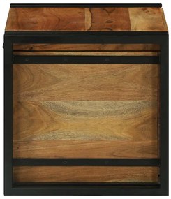 vidaXL Αποθηκευτικές Κάσες 40 x 40 x 40 cm Μασίφ ξύλο ακακίας