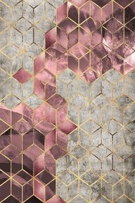 Χαλί Hmnt771 478HFT1197 Rose-Gold Conceptum Hypnose 80X300cm