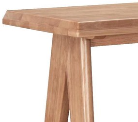 Τραπέζι Bar Winslow ξύλο rubberwood ανοικτό καρυδί 120x45x100εκ 120x45x100 εκ.