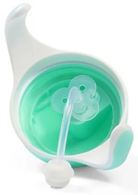 BabyOno Παιδικό ποτηράκι με καλαμάκι &amp; βαρίδι