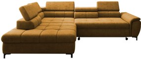 Γωνιακός καναπές Denon-Moustardi-Αριστερή