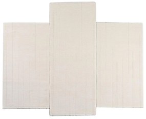 Χαλιά Κρεβατοκάμαρας (Σετ 3τμχ) Polcarpet Parma 150 Cream