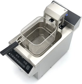 Deep Fryer - 8L - 1 Basket - Induction - Lift System - with Drain Tap