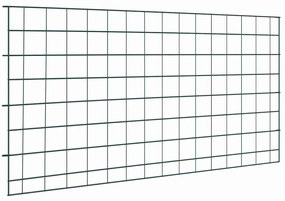 vidaXL Σετ φράχτη για λιμνούλες 5 pcs Πράσινο 100 x 50 cm Ατσάλι