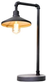 Επιτραπέζιο Φωτιστικό AR4171T56BG 1ΧΕ27 34Χ22ΧH56 Black-Gold Aca Decor Μέταλλο