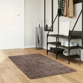 vidaXL Χαλί Runner MARSA Γκρι 100 x 200 cm Πολυέστερ και PVC
