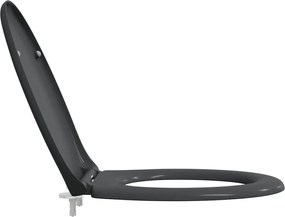 vidaXL Λεκάνη Ανθρακί 47 x 37 x 4 εκ Δυροπλάστ