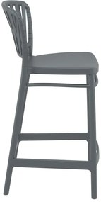 PORTOFINO 65εκ. ΣΚΑΜΠΟ DARK GREY ΠΟΛ/ΝΙΟΥ