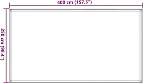 vidaXL Χαλί Σκηνής Μπλε 250 x 400 εκ.